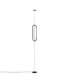 Потолочный светильник Bow из черного алюминия, Ø 16 см