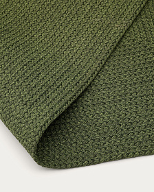 Despas Зеленый ковер из синтетического волокна, 200 x 300 см