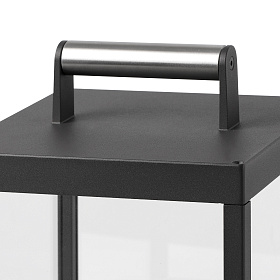 Переносная лампа Kerala Led темно-серый