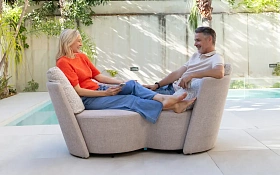 Диван поворотный Infinity XL + 2 подушки 62 x 54 см