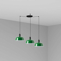 Подвесной светильник TATAWIN зеленый 3xE27