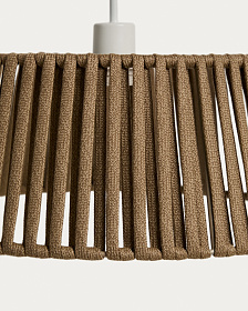 Абажур для подвесного светильника Aldet бежевый, Ø46 см