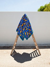 Плед Tapame Mucho Banana Guys blue 180*140