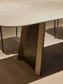 Обеденный стол Tul закругл.столешница 220x100