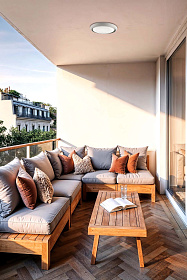 Anga 295 Потолочный светильник белого цвета LED 24W 2700K