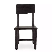 Черный деревянный стул Zowie