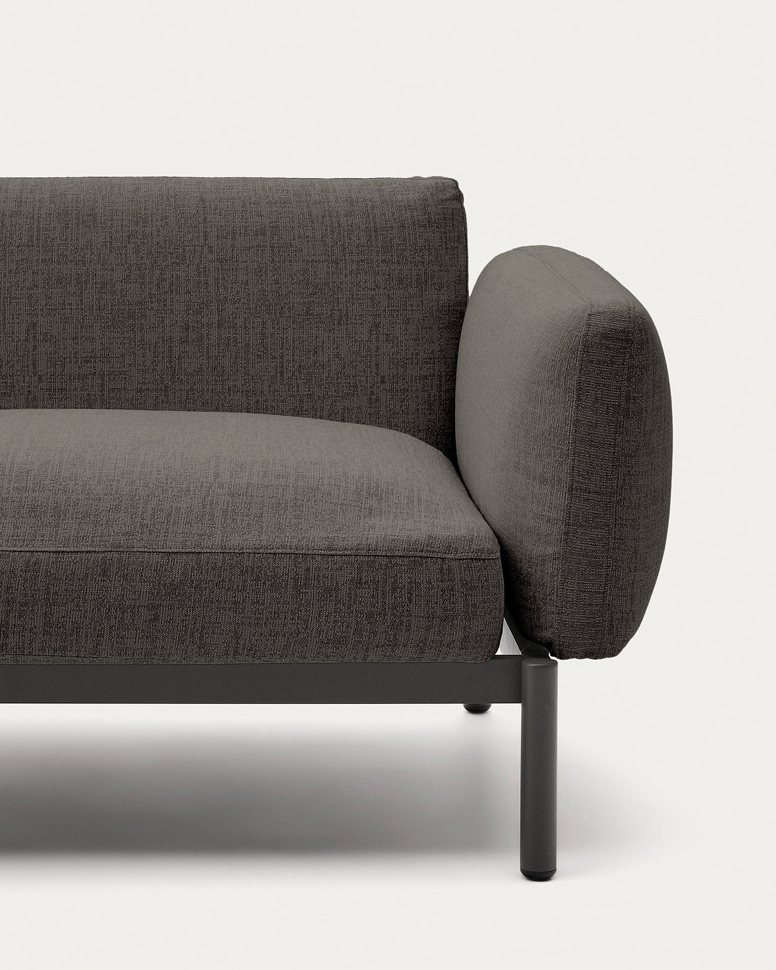 Sorells Уличный модульный 5-местный угловой диван серый