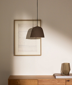 Lisora Подвесной светильник из папье-маше Ø35 см