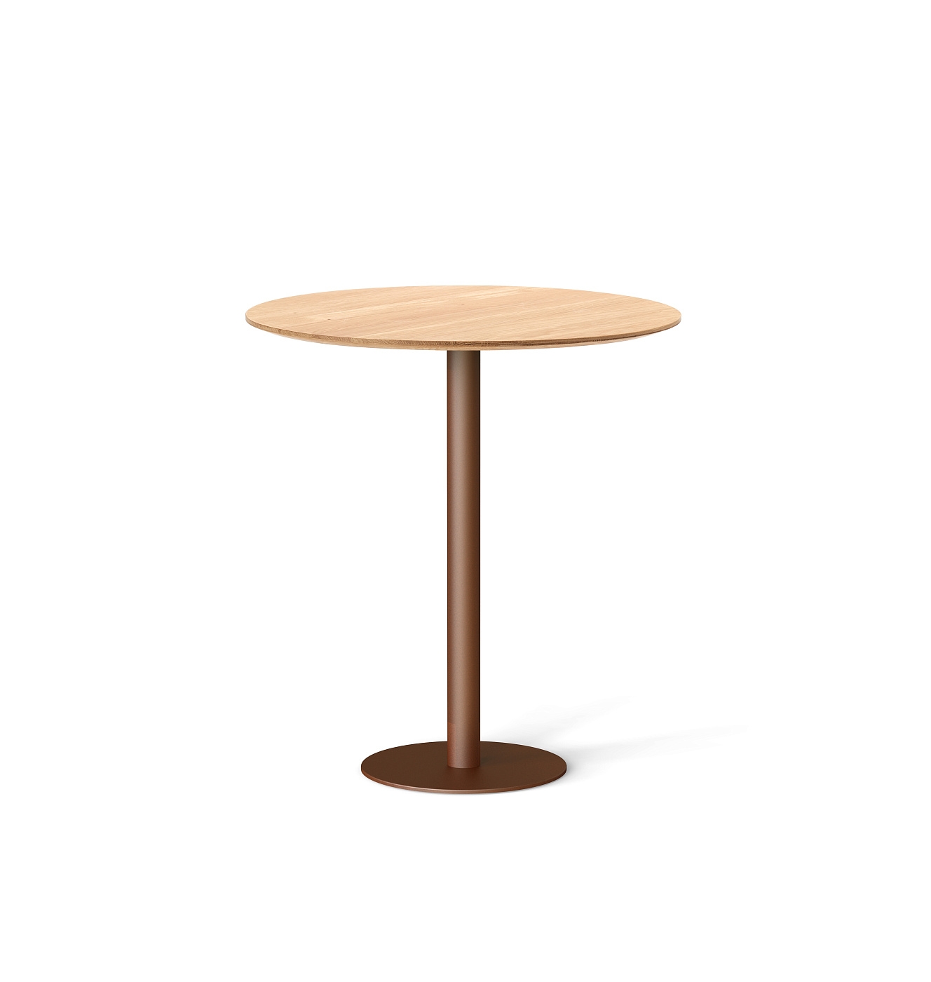 Круглый высокий обеденный стол Flamingo R 90