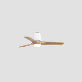 Потолочный вентилятор HEYWOOD TUB S Ш900mm белый/сосна 3P 10W CCT
