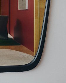 Зеркало из черного тикового дерева Alura 94,5 x 192 см