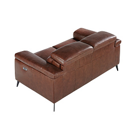 Диван 2-х местный 5319-2P-M1595 /6116 с реклайнером коричневый