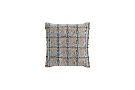 Подушка GL Checks синяя 45x45