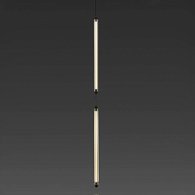 Подвесной светильник LUMINA 600 2L COL EMP SM черный LED 24W 2700K DALI