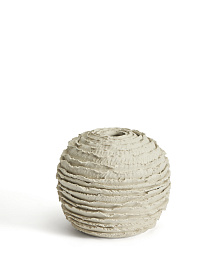 Ваза Evania из бежевой керамики 15 см