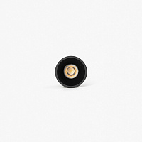 Tulipa Черный встраиваемый даунлайт 7W 15° 3000K CRI90 IP44