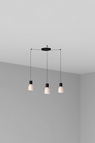 Подвесной светильник Kombo бежевый Ø120 3L