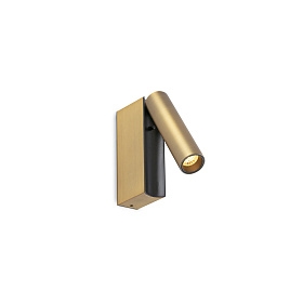 CRONOS Бра с ридером бронзовое LED 4W 2700K