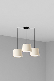 Подвесной светильник Conga белого цвета 3L