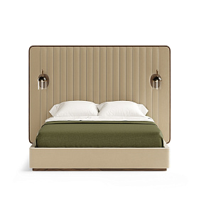 Кровать с изголовьем Como