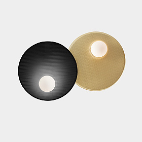 Настенный светильник Trip Double ø300mm / ø300mm E14 18W черный/матовый золотой 414lm