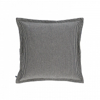 Чехол для подушки Aleria с белыми и серыми полосами 45 x 45 см