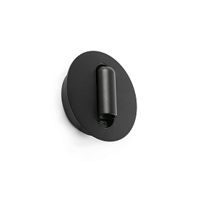 TIMIT Бра с ридером USB черный LED 2700K