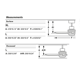 Потолочный вентилятор LANTAU XL Ш1680 DC матовый никель/сосна 3P PINO 15W TUYA