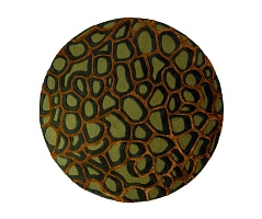 Ковер Abyss 220Ø Цвет зеленый