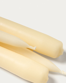 Набор Talinen из 4 белых свечей