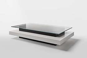 Журнальный столик Detroit 120x120x43 столешница 110x110см