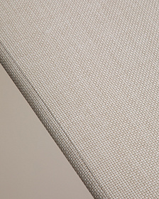 Трехместный уличный диван Vathi с левым шезлонгом цвета таупе, 250 x 159 см