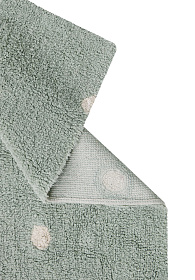 Ковер Горошек синий шалфей 100*150