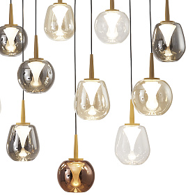 Люстра подвесная ANDROMEDA 8936+14PL