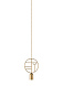 Подвесной светильник Wooden Dots WD01 Gold