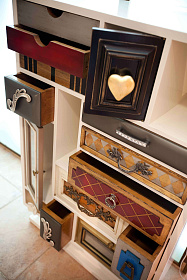 Высокий комод Punk лак