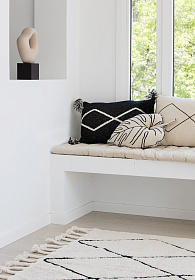 Ковер Bereber Берберский черно-белый бежевый 140*200