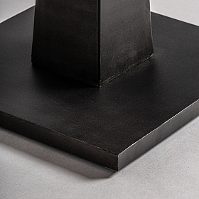 Барный стол BUGLE черный/натуральный