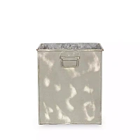 Кашпо Everest квадратное серое