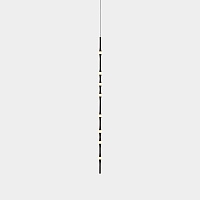 Подвесной светильник Dew Vertical Mini черный 1700mm 