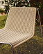 Уличное кресло Tavari из бежевой веревки и стали