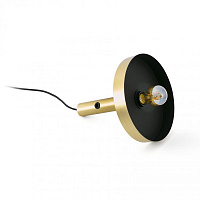 Портативная лампа Whizz золотой/черный E27 60W