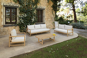 Уличный 3-х местный диван Green