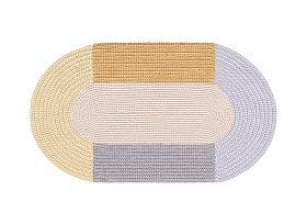 Ковер Crochet Mono бежевый