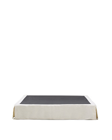 Основание кровати Jaira со съемным чехлом из белого шенилла для матраса 180 х 200 см