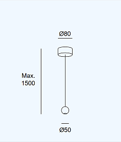 Подвес Punto Single Surface 00-A232-05-05