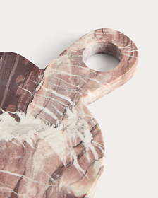 Сервировочная доска Meran из бордового мрамора, 47 x 20 см