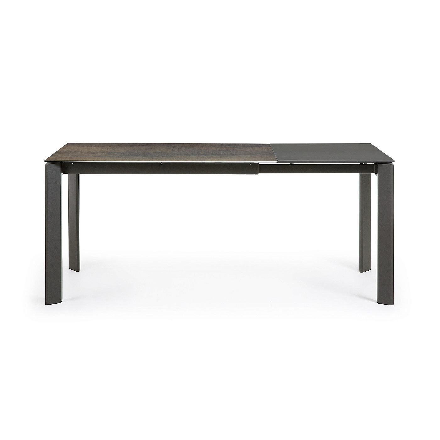 Обеденный стол Atta керамика, коричневый