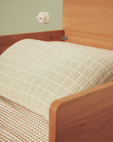 Комплект из 2 чехлов для подушек Tivaro из хлопкового жаккарда в светло-зеленую клетку 30 х 50