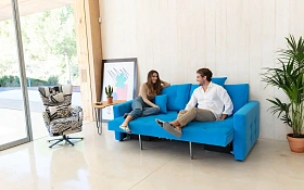 Диван-кровать Indy 220 см с подлокотниками